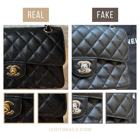 how to spot a fake chanel tote bag|real authentic chanel handbags.